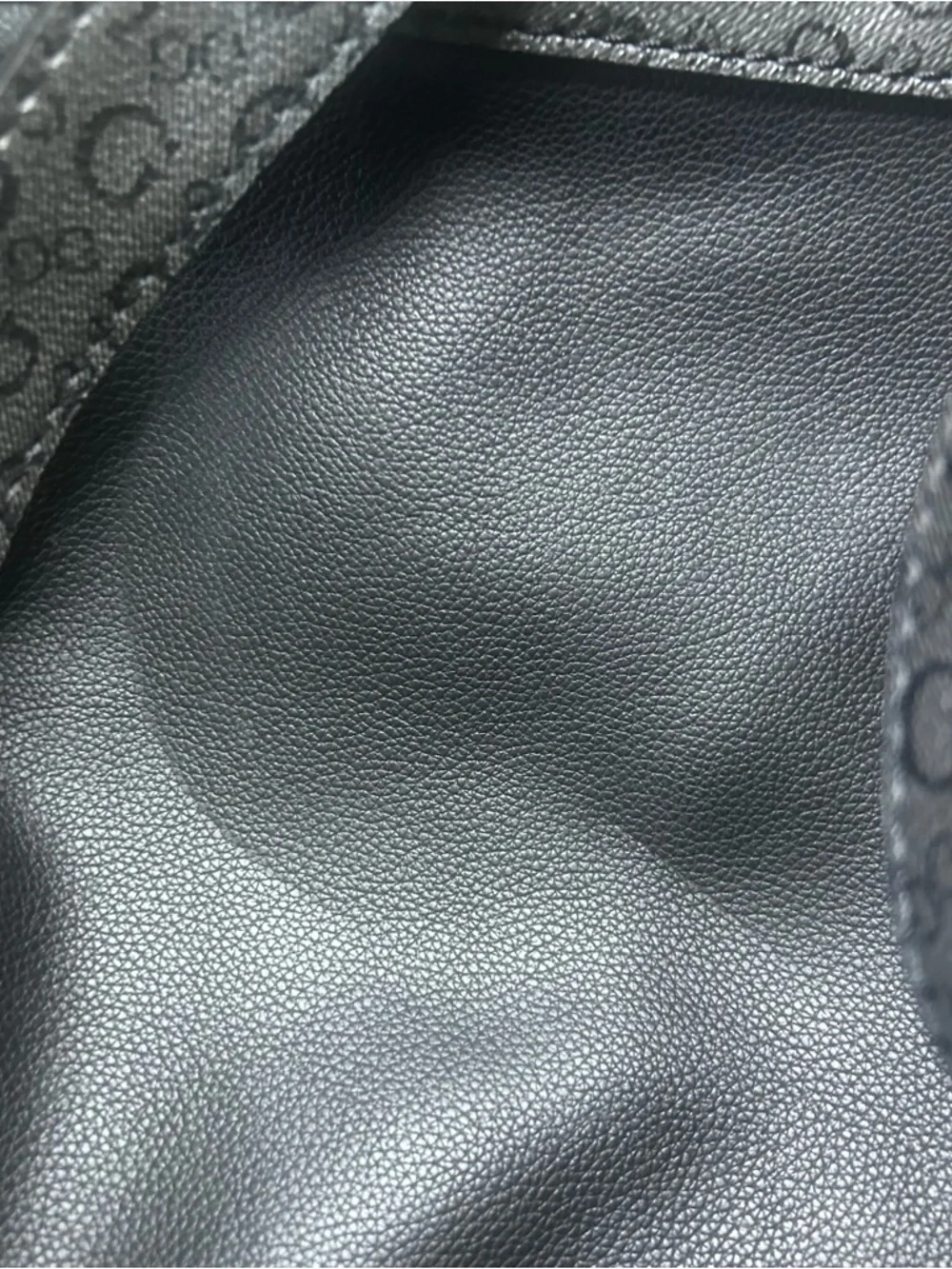 NWT GUESS Black Leather Backpack